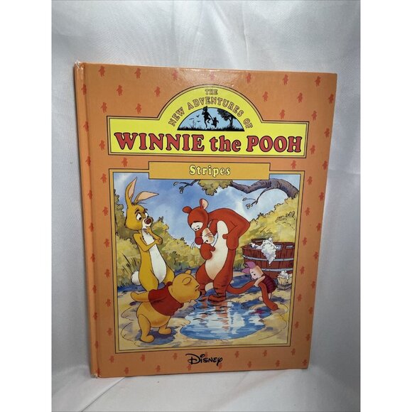 Disney's The New Adventures of Winnie the Pooh: Stripes Large Hardcover Kid Book - Picture 2 of 10